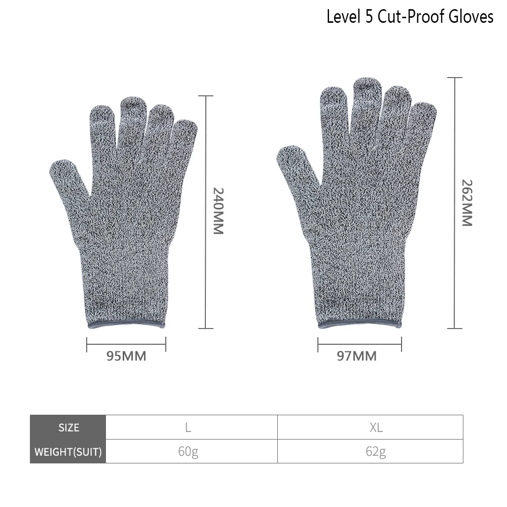 Xyj антиударная против пореза рабочие перчатки безопасности одежда с зашитой от