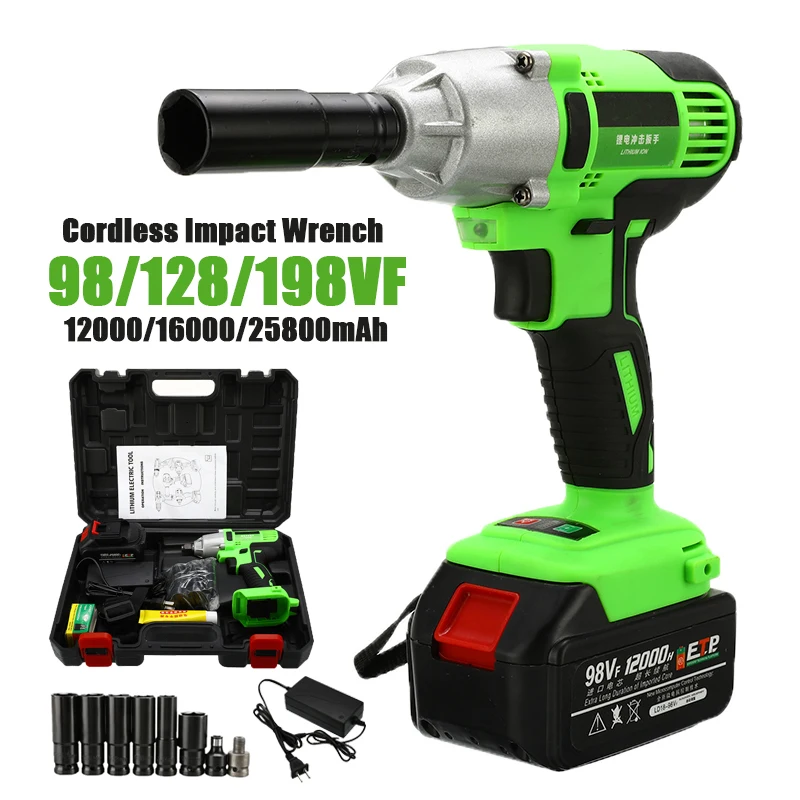 Гаечный ключ дрель электрическая бесщеточная беспроводная ударная розетка 110 240