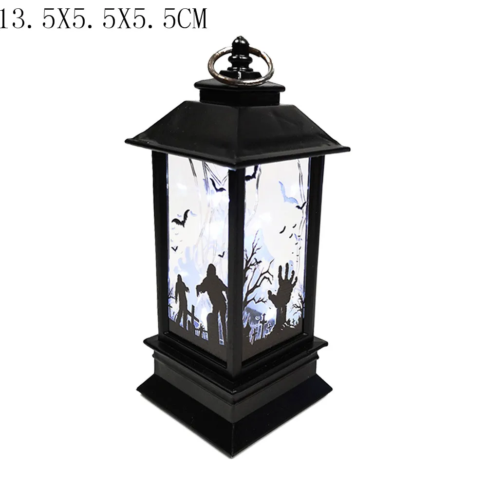 M Ghost Hand Lights 1 шт., лампа для Хэллоуина, искусственное пламя, украшение в виде тыквы, украшение в виде ведьмы, светодиодные фонари, ручная масляная лампа, светодиодная, украшение на Хэллоуин - Цвет: M Ghost Hand Lights