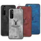 FUD прочный тканевый чехол для Xiaomi Mi 6 8 9 10 Lite 12 A2 A1 A3 Mix 2 2s 3 9T 10T 11t 11 Note 10 Lite тканевый Винтажный чехол с оленем