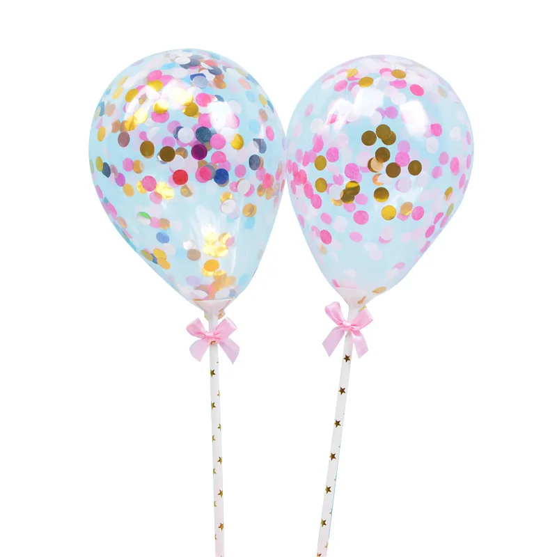 5 дюймов толстом каблуке расшитые блестками латекс прозрачный воздушный шар