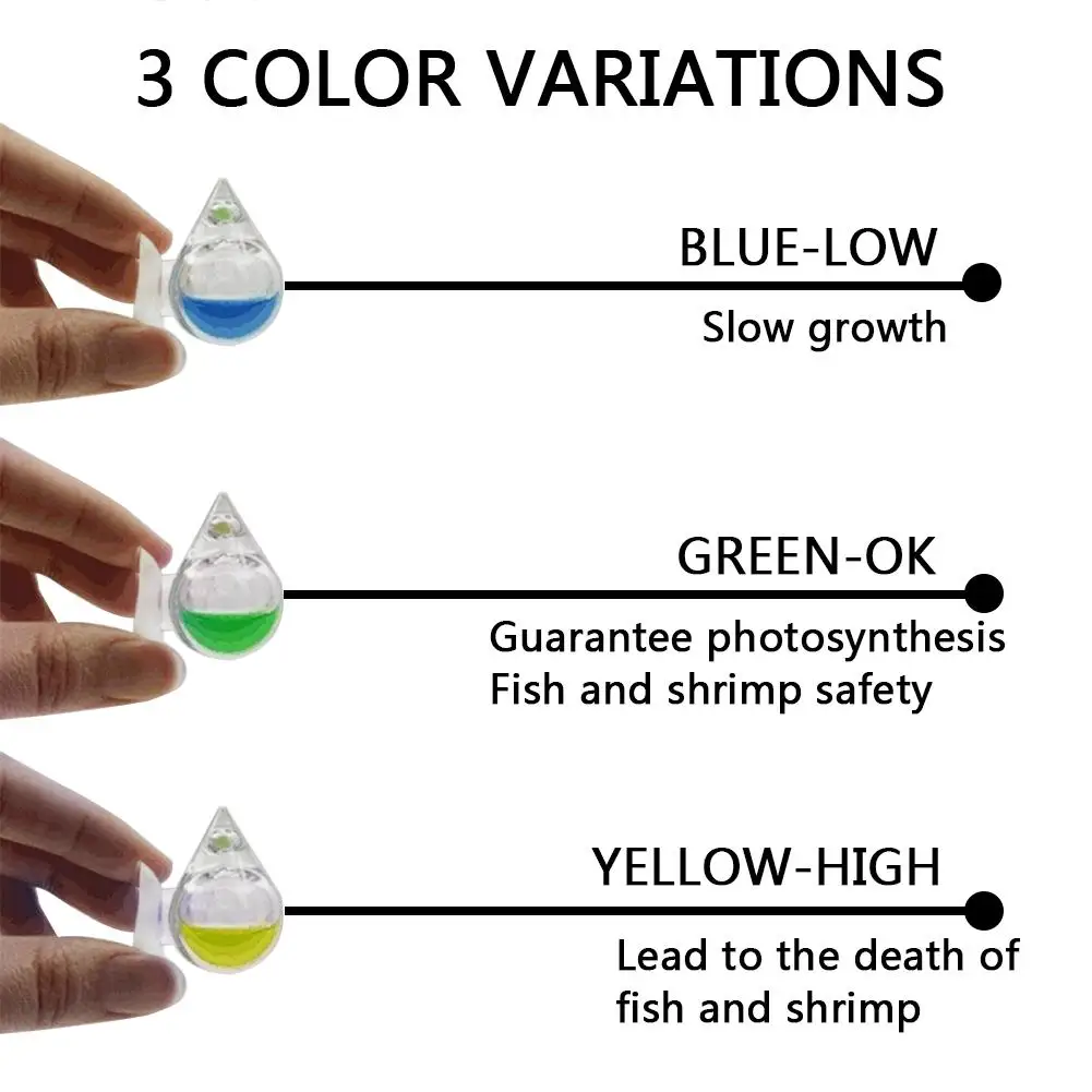 СО2 тест er аквариум мониторинг жидкого резервуара для воды раствор непрерывный