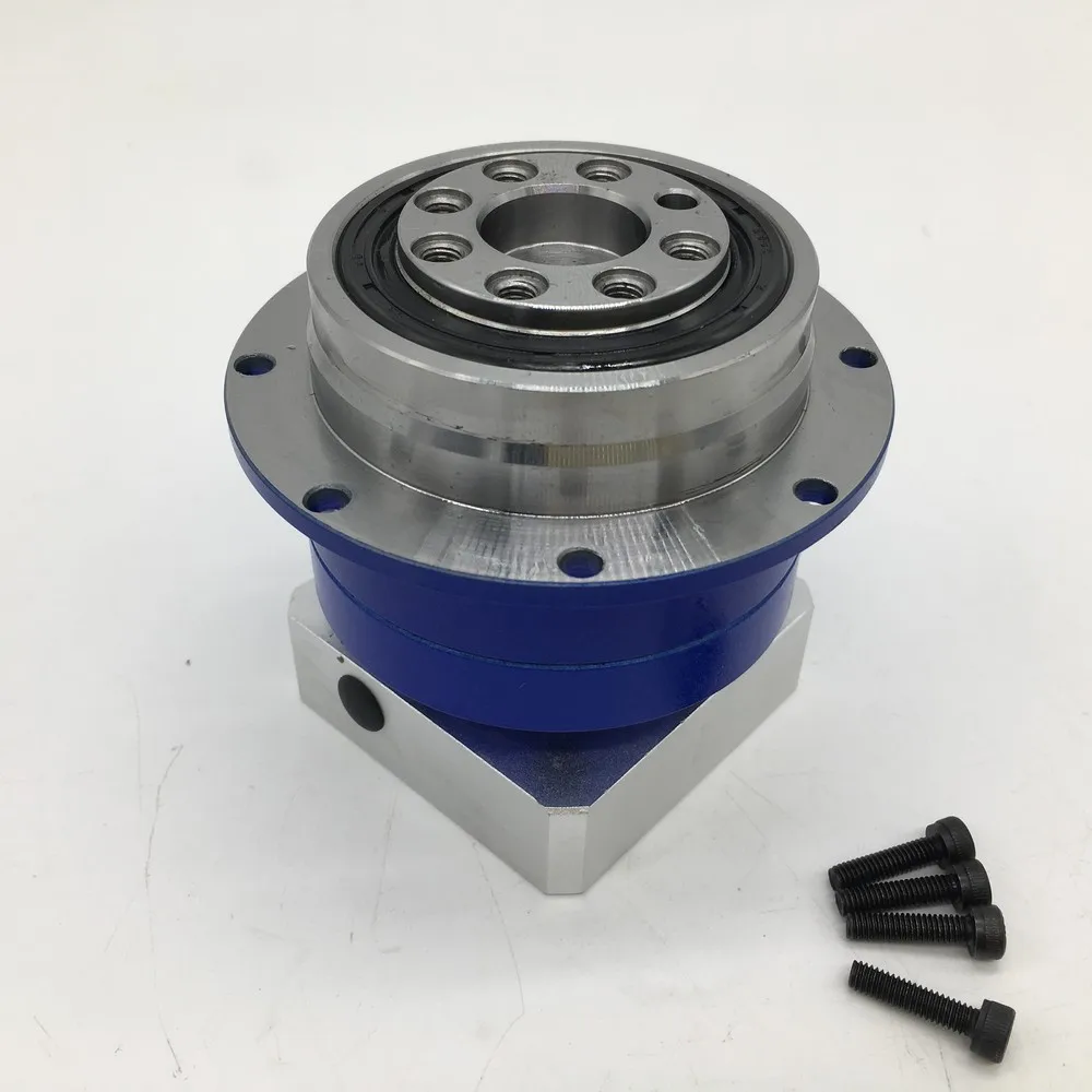 Планетарный редуктор коробки передач с фланцевым выходом 10:1 вход 14 мм 6000 об/мин