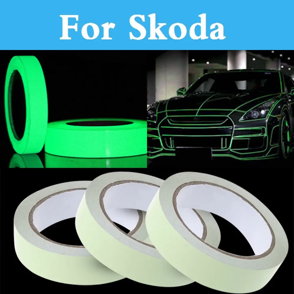 Автомобильный предупреждающий светильник светоотражающая полоска для Skoda Spaceback