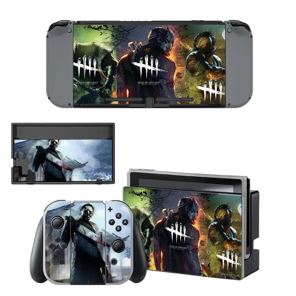 Мертвые по дневному свету наклейки на выключатель nintendo switch кожа виниловые стикер
