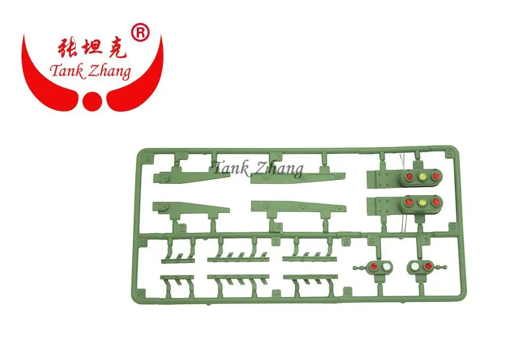 Бак Zhang / Heng Long 1/16 rc Tank 3899A ZTZ 99 MBT запасные части пластиковая часть ABCDEFG