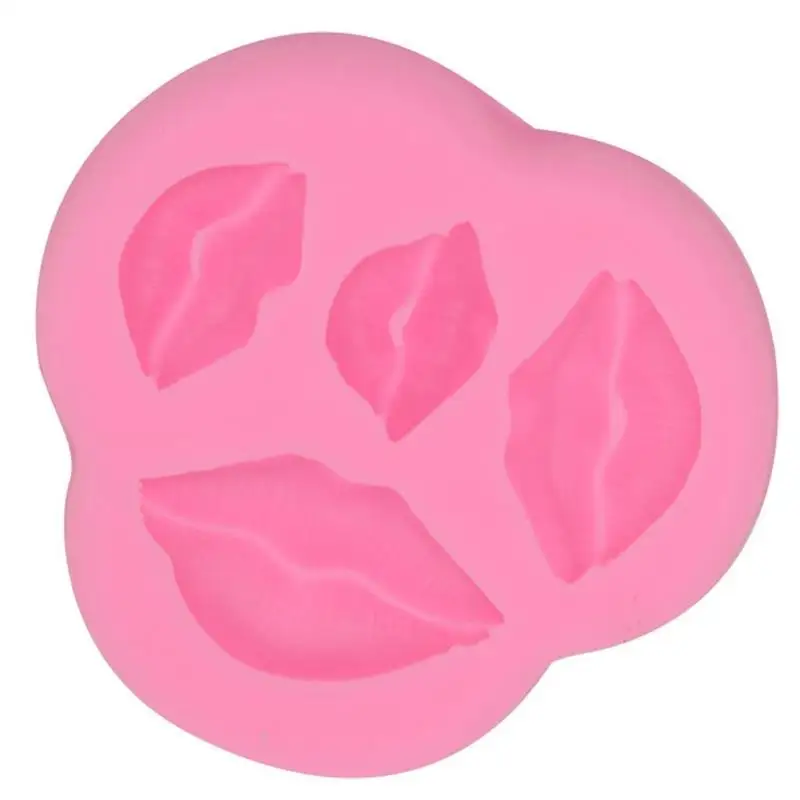 

Cute Chocolate Mold Lip Shaped Professional Silicone Mold Cake Decoration Mold Fondant Mold For DIY Baking Cake Decoration Tools