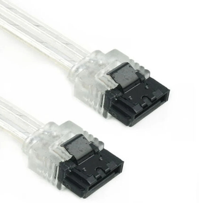 6-дюймовый 6 ГБ/сек. SATA3 Serial ATA кабель для передачи данных с защелка блокировки для портативных ПК SATA 3,0 SATAIII 6Gbps жесткий диск на жестком диске HDD/SSD-Серебристый