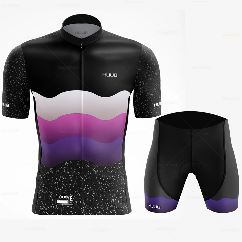 

HUUB Cycling Jersey Short Sleeves Pro Team Summer Breathable Anti-UV Men's MTB Roupa Ciclismo Masculino 2022 Bicycle Clothing