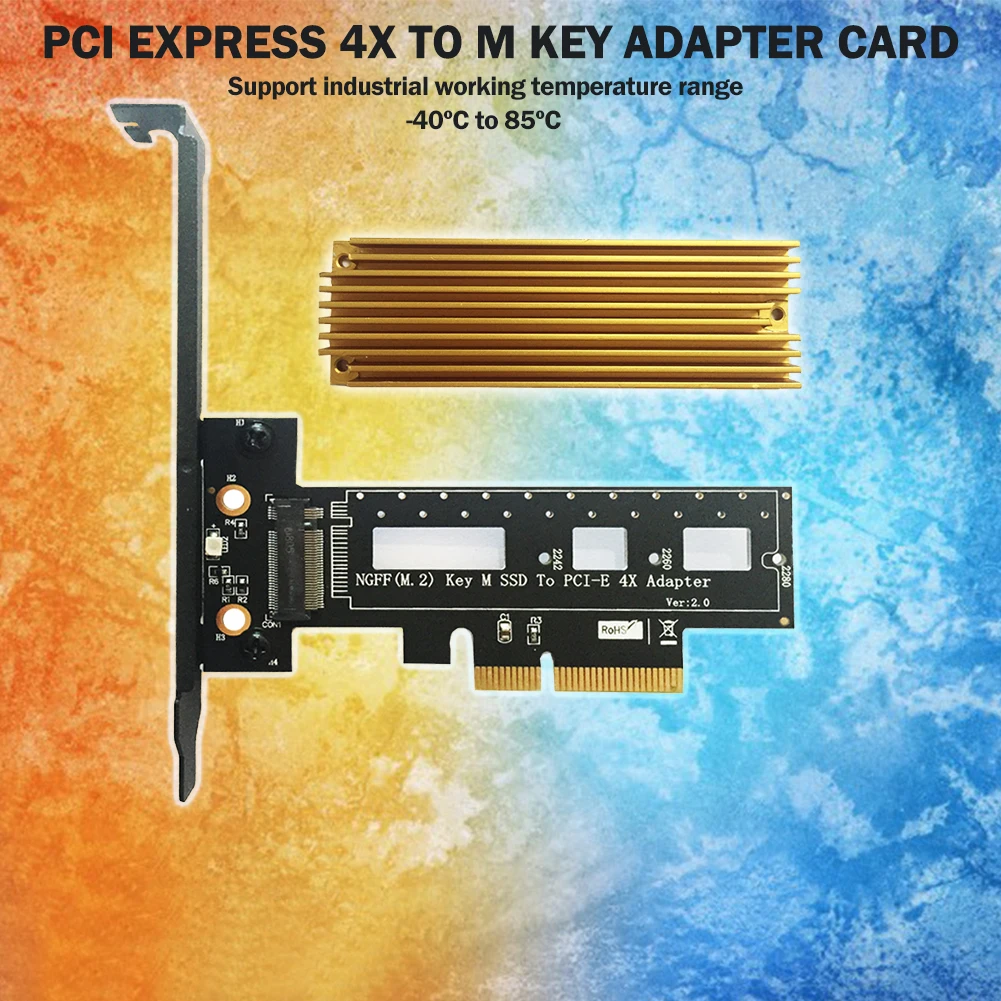 m 2 ngff pcie ssd на pcie x4 1 поворот 4 pci express m 2 pcie nvme 224222602280 пла