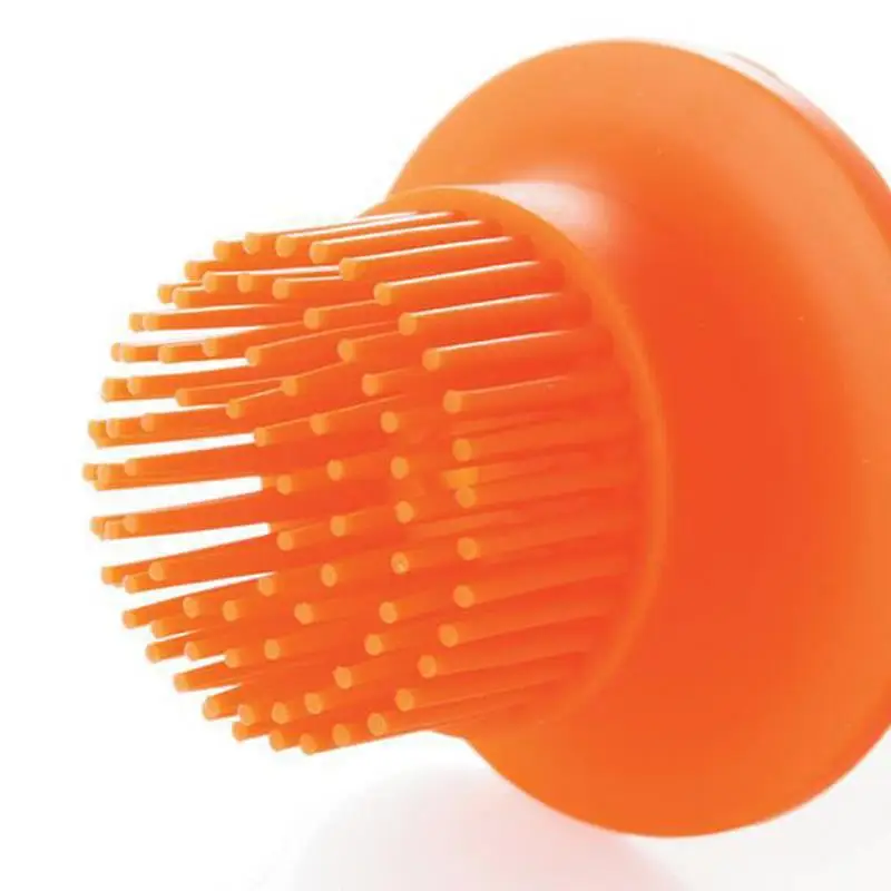 

Silicone BBQ Grill Oil Bottle With Brushes Barbecue Roast Heat Resisting Basting Oil Baking Brushes With Cover Tool Kitchen
