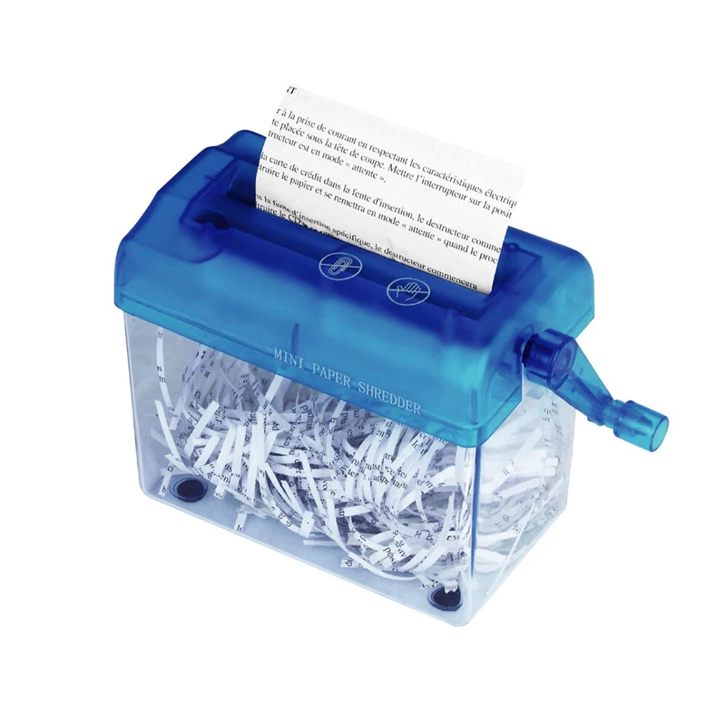 Mini Hand Shredder Portable Mechanic Paper Quilling Fringer Tools Straight-Cut for Convenient Office Peole Cut | Дом и сад