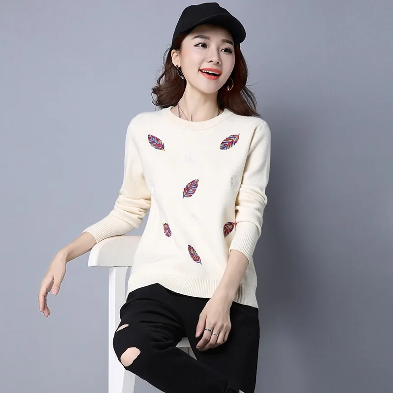 Korean Style Loose Sweater Women Pullover Casual Half Turtleneck Long Sleeve Knit Female Jumpers solid basic sweater | Женская одежда