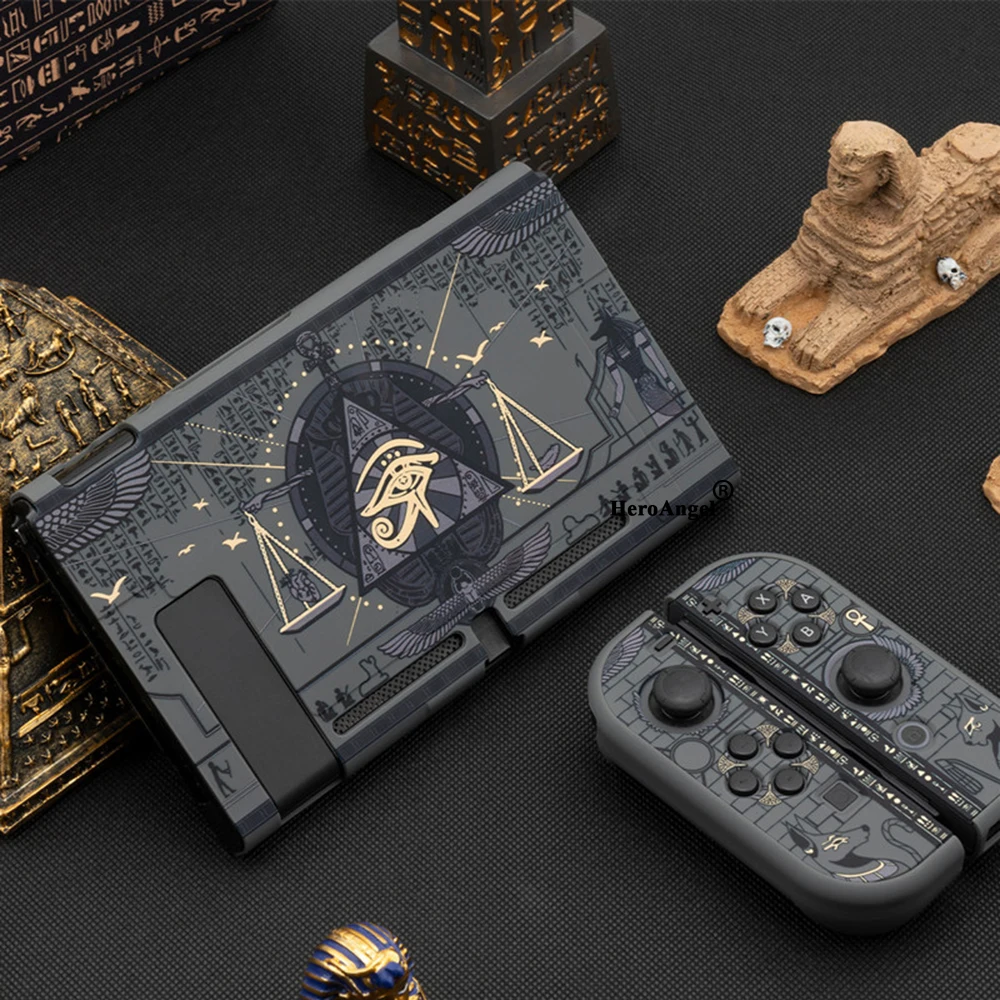 

Чехол для Nintendo Switch NS NX защитный жесткий чехол для консоли крутой таинственный Египет для NS Switch Joy Con цветная задняя крышка