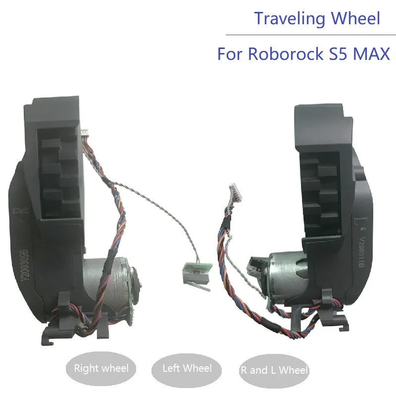 Aspirador de pó Roda para Roborock Peças de Reposição para a Direita e Esquerda Roda de Viagem Novo Parte Acessórios S50 S55 s6 Puro s5 Max