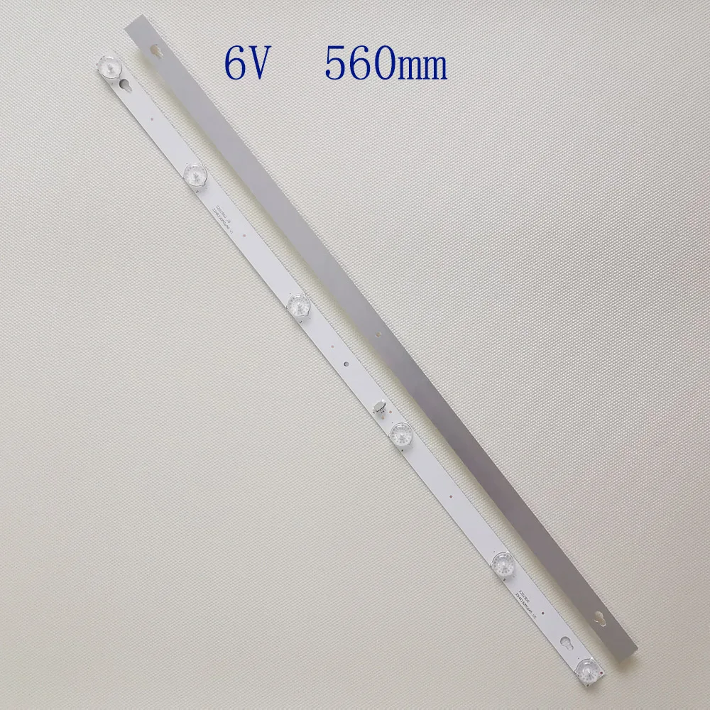 

6V 560MM 50PCS/lot LED Backlight Strip For L32F3301B L32P1A 4C-LB3206-HR03J HR01J 32D2900 32HR330M06A8 V1 32HR330M06A5 V5