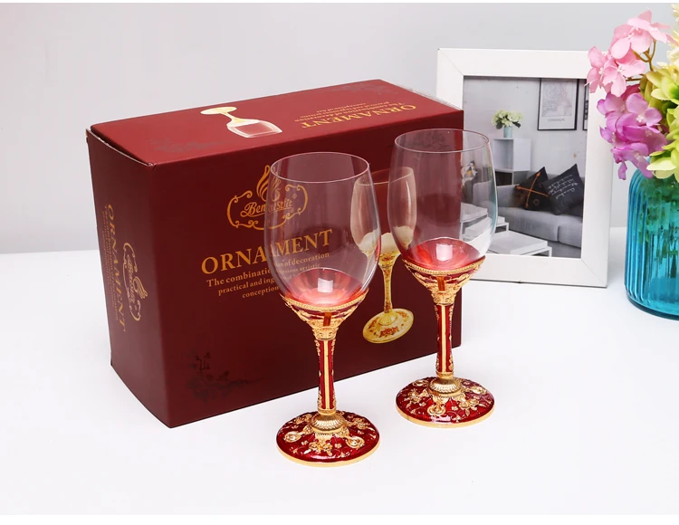 2 шт./компл. хрустальные свадебные бокалы для поднятия тоста шампанского напитков