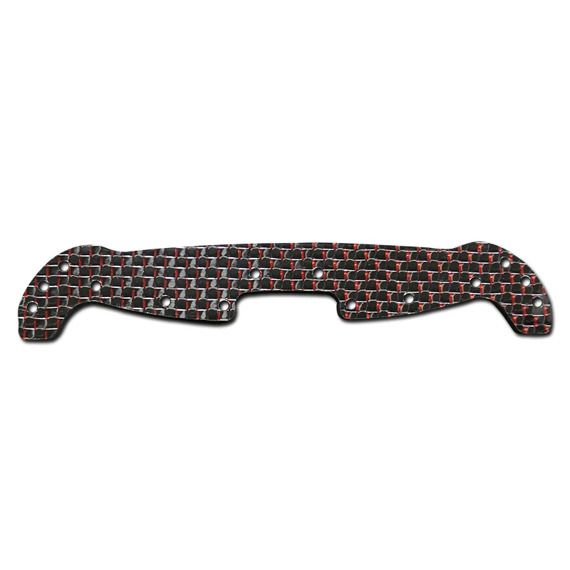 Передняя панель Pteris из углеродного волокна 2 мм запасные части для AR/MA шасси Tamiya