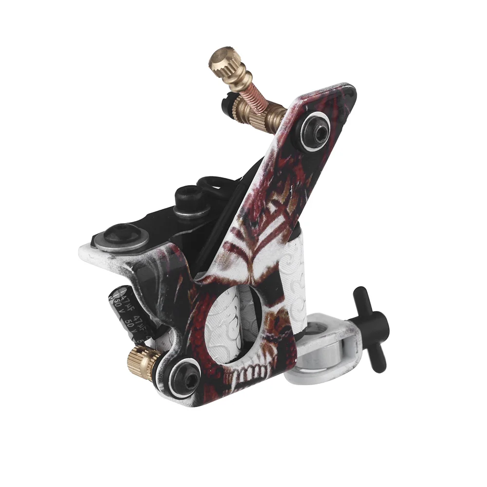 Новый профессиональный тату машина пистолет шейдер лайнер 10 обмоток катушки