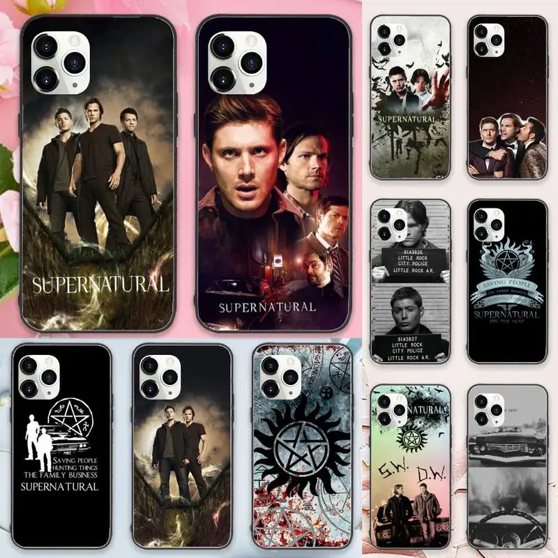 

Supernatural tv show Phone Case For iphone 12 11 13 7 8 6 s plus x xs xr pro max mini