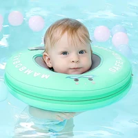 inflatable neck circle swimming ring infant swimming buoy safety baby bathing neck float accessories tube neck swim circle toy