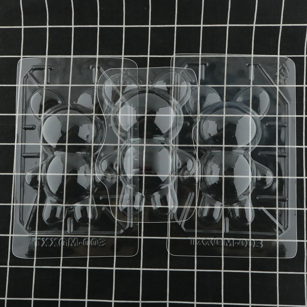 ​Large Size 3D Baby Bear Breakable Chocolate Mold DIY Creative Plastic Mousse Mould Cake Decorating Tools Baking Accessories | Дом и сад