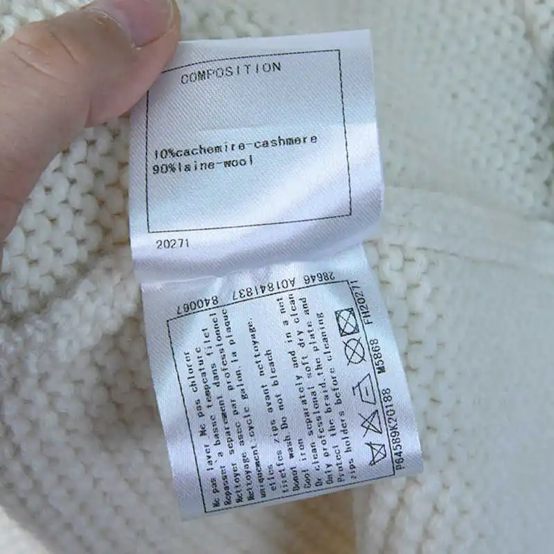 

2021 Autumn Spring Women's High quality 90%Wool knitted coat Hot fashion elegant cashmere cardigans top C729