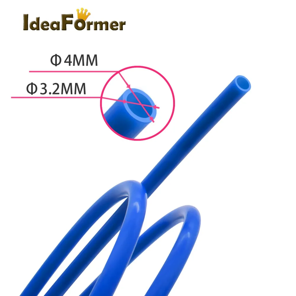 PTFE трубка тефлонто tl-фидер hotend RepRap росток Боуден экструдер 1.7mm5 ID1.9mm OD4mm/3,00mm ID 3,2mm OD4mm Capricornus трубка