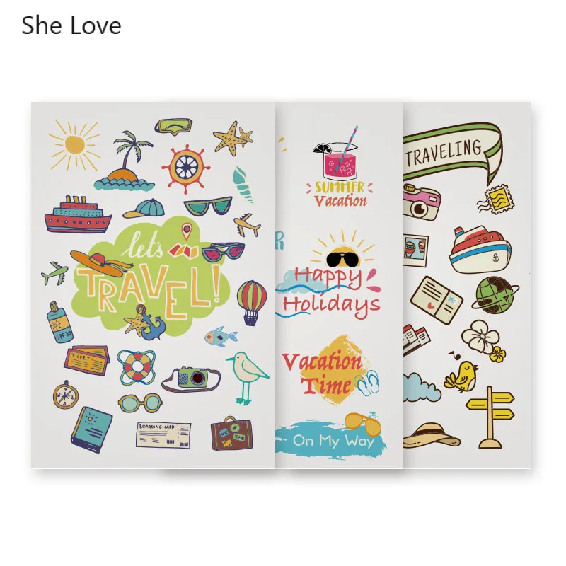 Chzimad день рождения чая печатные бумажные Переводные наклейки для DIY скрапбукинга