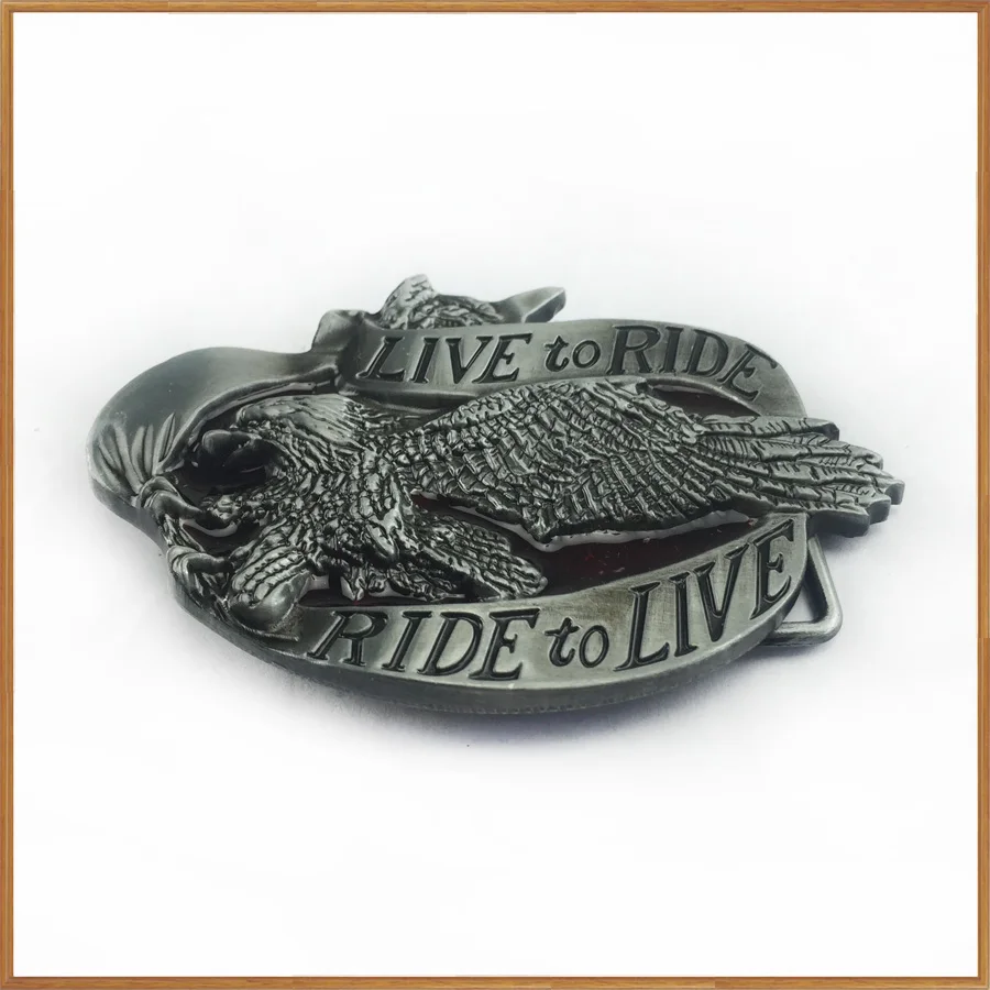 Buckleclub оптовая продажа ретро цинковый сплав Западный Летающий Орл джинсы подарок