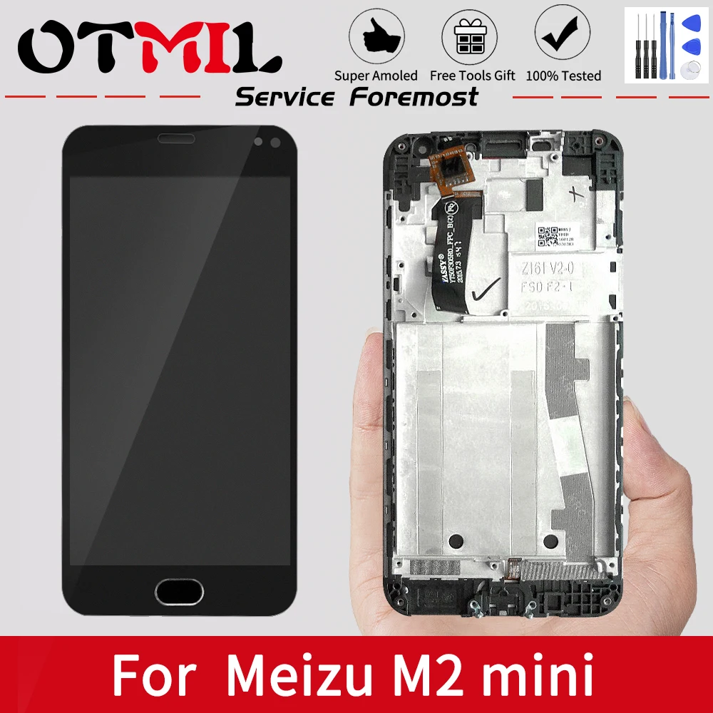 OTMIL 5 0 &quotдля Meizu M2 mini LCD дисплей кодирующий преобразователь сенсорного экрана в