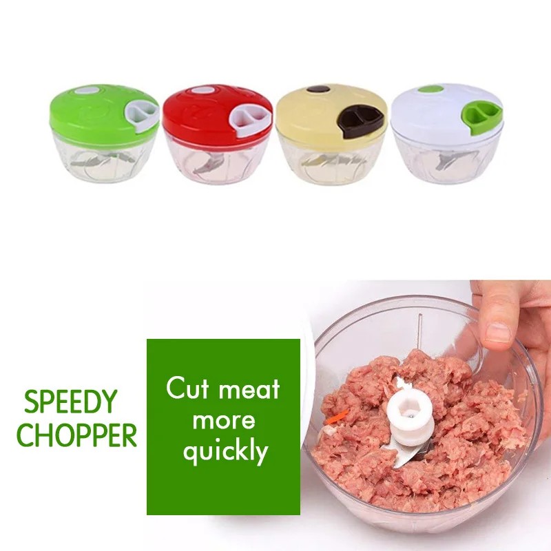 Ручной Измельчитель Овощей Мясорубка Измельчите Чеснок Резак Вытягивающий