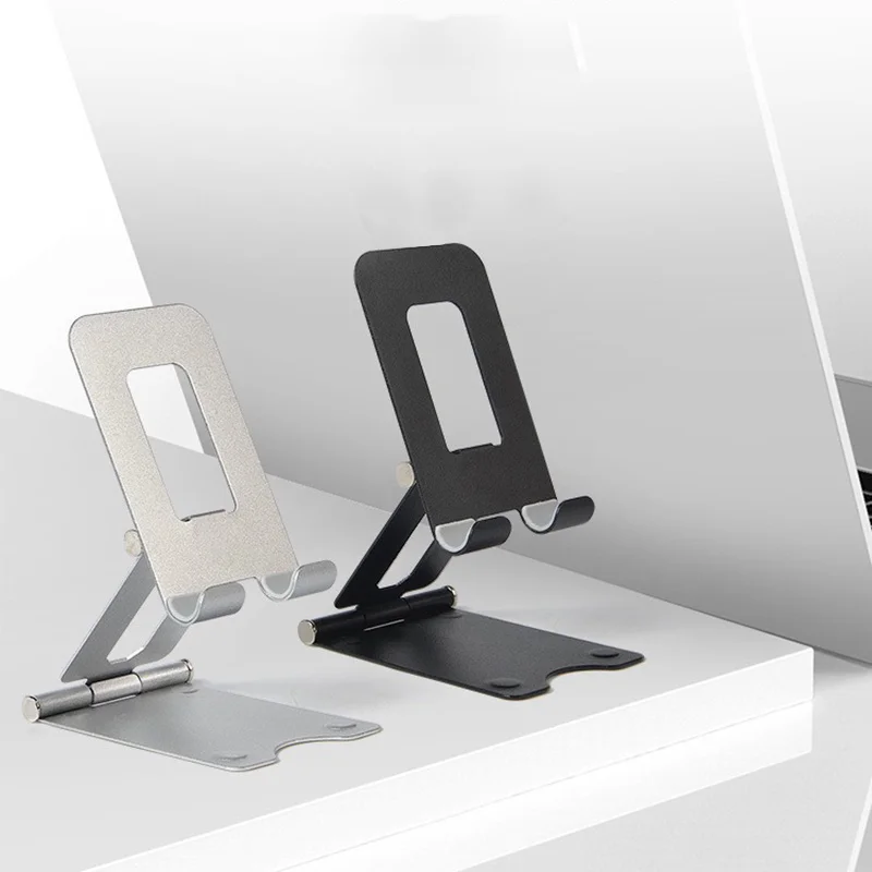 

Universal Cell Phone Tablet Stand Metal Desk Table Holder Foldable Portable for Home H-best
