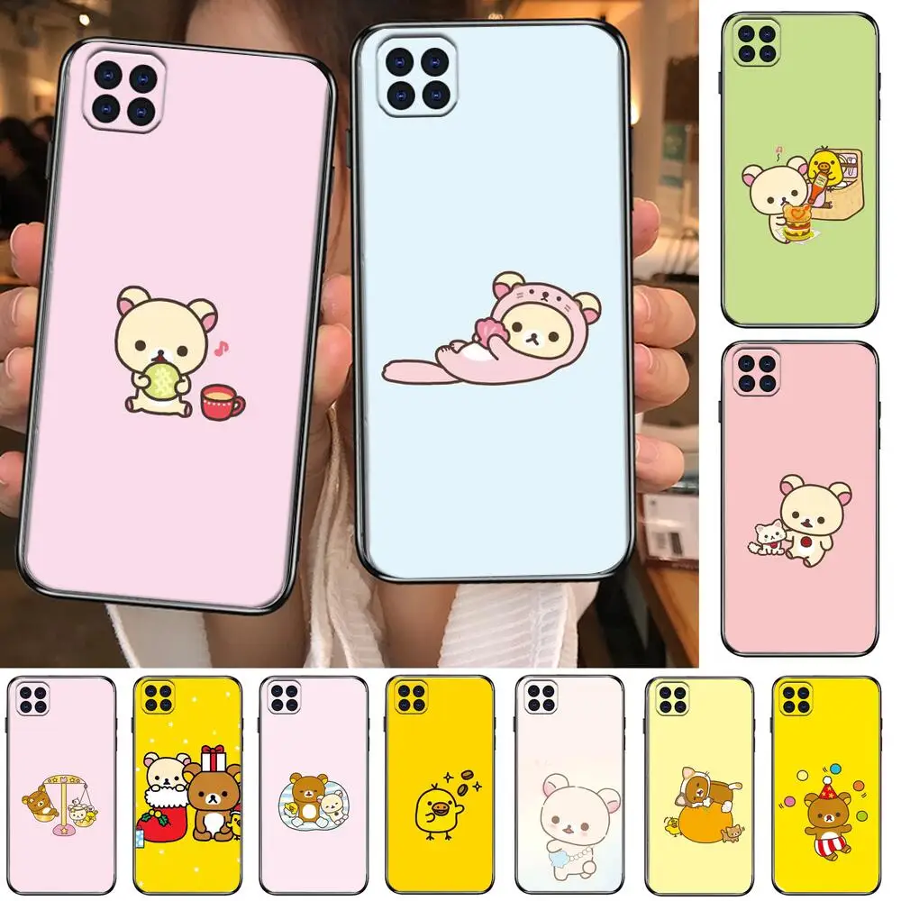 

TOPLBPCS Cute rilakkuma Charcter Phone Case For Motorola Moto G5 g 5 G 5GCover cases covers smiley luxury