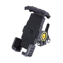 360 Degree Rotatable Universal Bike Phone Holder Non Slip Outdoor Cycling Hands Free Motorcycle Mount Anti Shake Scratch Proof