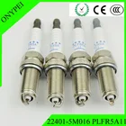 4 шт., Свеча зажигания PLFR5A11 PLFR6A11 22401 5M016 для Nissan Infiniti FX35 FX45 PLFR5A-11 22401-5M016 22401-5M015