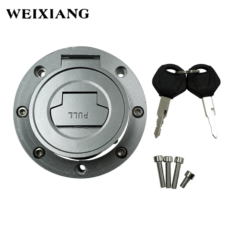 

CNC Aluminum Motorcycle Fuel Gas Cap Tank Cover Lock For YAMAHA YZF R6 R1 MT07/09 FZ1/6 FZ6R
