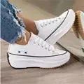 2021 lato kobiety nowa płaska podeszwa LaceUp sportsshoesmodne wygodne przeciwpoślizgowe oddychające gorąca sprzedaż platformy buty XM242