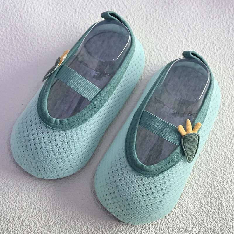 

Spring and Summer Baby Socks Newborn Toddler Socks Cartoon Non-slip Socks Baby FLoor Footwear