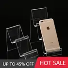 Акриловая прозрачная полка для дисплея, подставка для мобильных книг, бумажников, очков, многослойная прозрачная подставка-органайзер из оргстекла