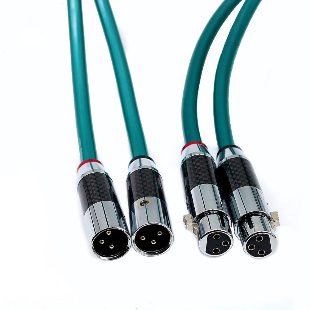 Медные OFC PCOCC 3-контактные гнезда XLR-папа XLR