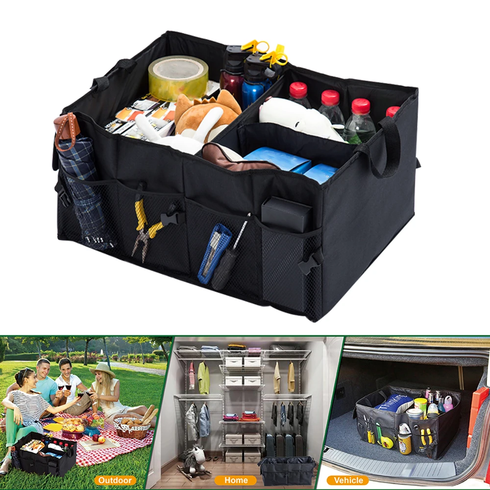 Автомобильный ящик для хранения Многофункциональный складной