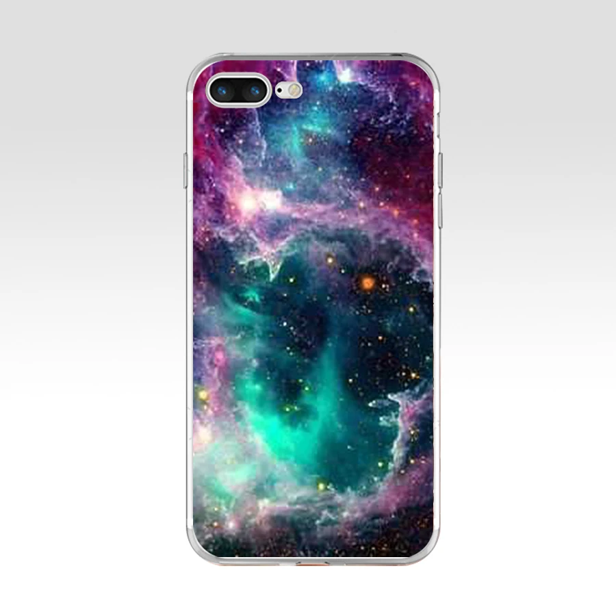 295FG sky Space planet Black Soft TPU Silicone Cover Case For Apple iPhone5 5s se 6 6s 7 8 plus x xr xs max | Мобильные телефоны и