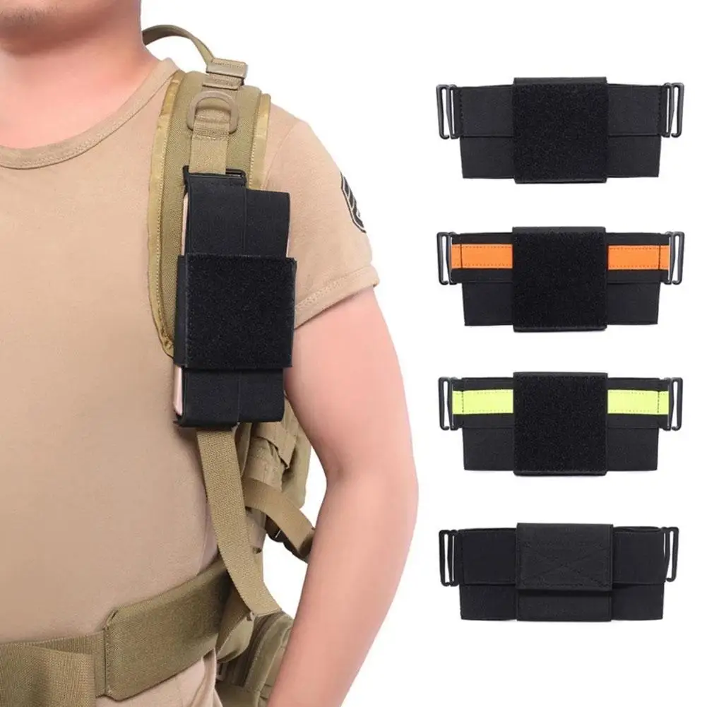 

Outdoor Mobile Phone Bag Waist Bag Stretch Webbing Running Mountain Hiking Trekking Portable Mobile Phone Bag With Loop Hook