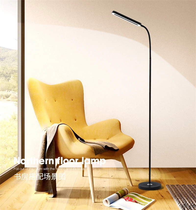 Нордические светодиодсветодиодный напольные светильники для защиты глаз
