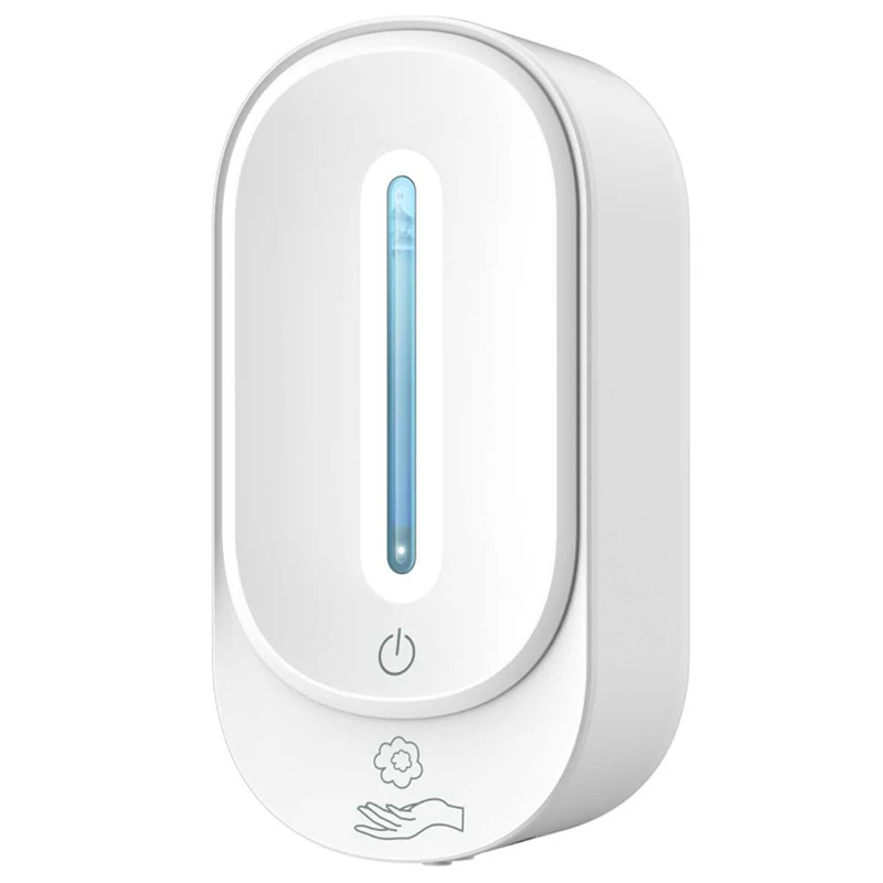 

Automatic Touchless Hand Dispenser Wall Mounted, Simple Human Touchless Soap Dispenser for 350Ml Gel/Liquid, Refillable