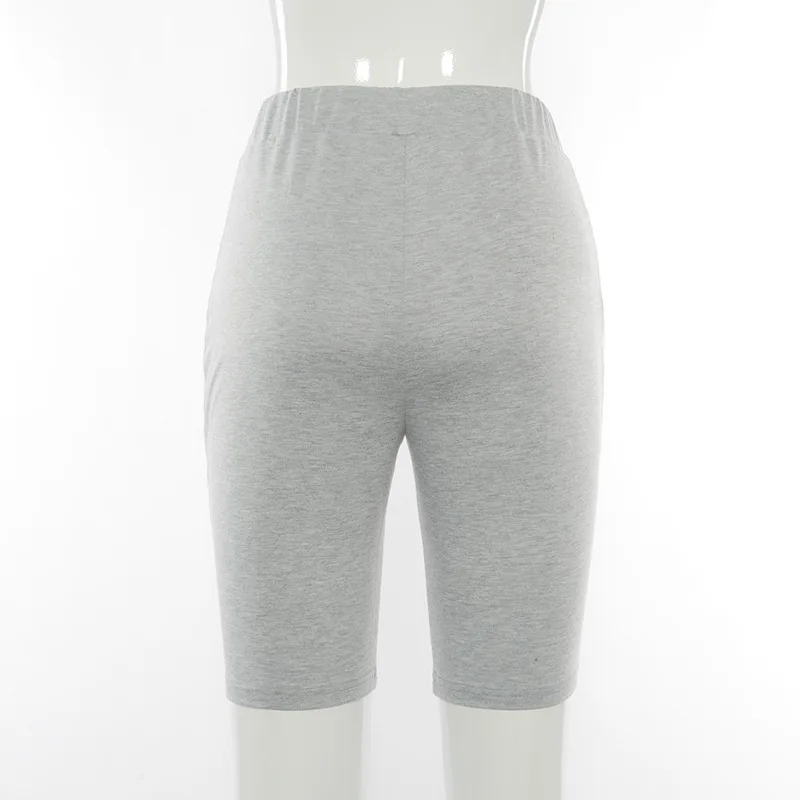 

Casual Ruched Skinny High Waist Sport Pants Slim Solid Gray Women Pants Bodycon Knitted Female 2021 Spring Summer Ladies Pants