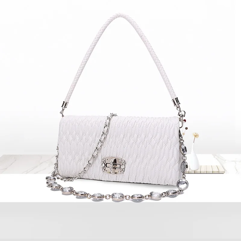 Женские сумки на плечо из овечьей кожи роскошные маленькие дамские сумочки