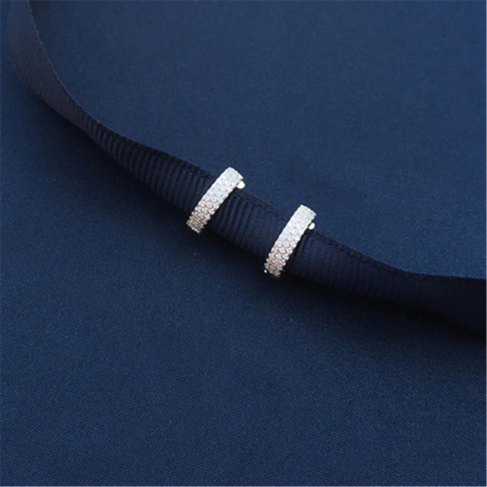 

popzone s925 sterling silver colorful earrings female fashion personality mysterious black earrings European and American style