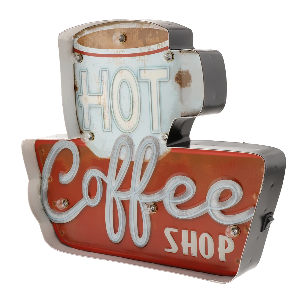 Винтажный 3D журнальный оловянный знак металлический кофейная доска